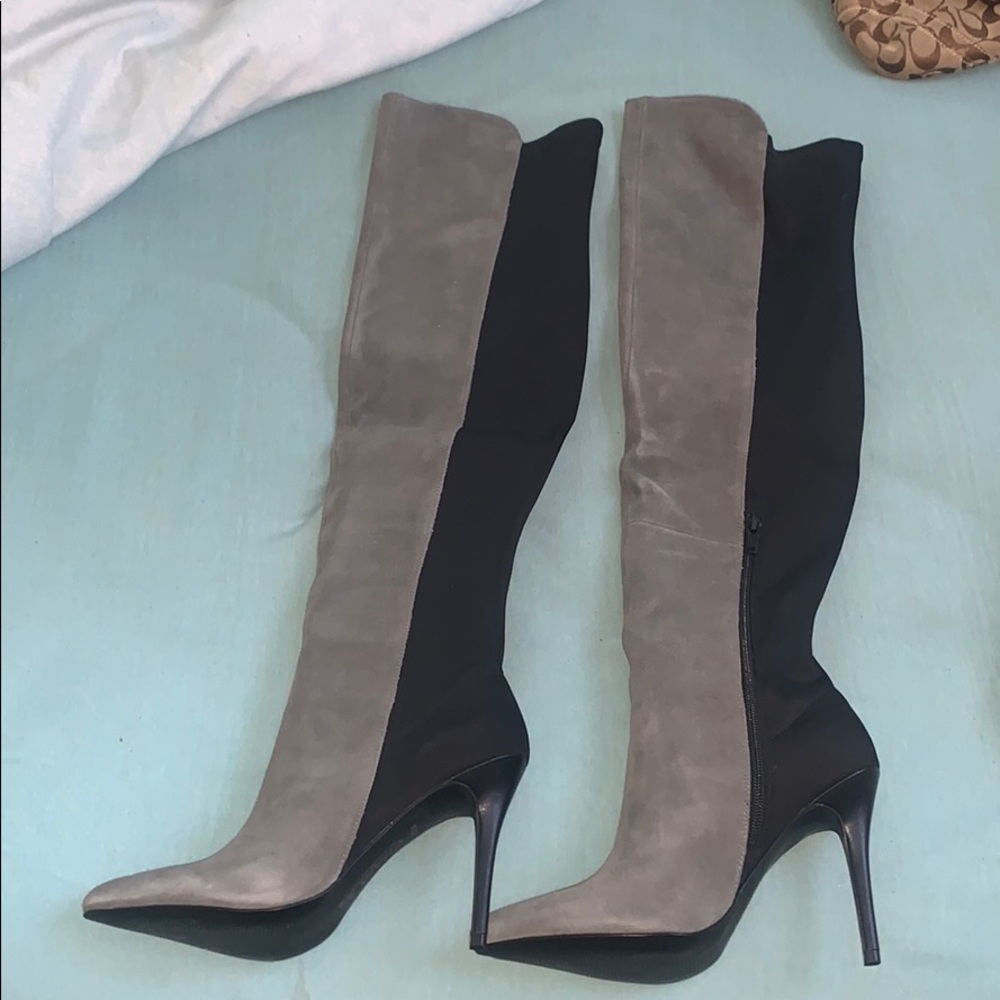 knee high heels